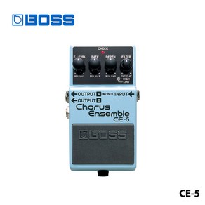 BOSS CE-5 코러스 앙상블 기타 페달 CE 5, 1개