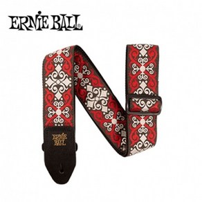 Enie Ball 어니볼 스트랩 Classic Jacquad Stap RED TRELLIS P04695 EBAC311, 1개