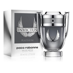 Paco Rabanne 파코라반 인빅투스 플래티넘 오드퍼퓸 포 멘, 1개