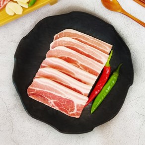 천지푸드 삼겹살 옛날 냉삼 구이용 500g*4팩 총 2kg