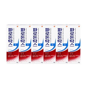 파로돈탁스 쿨링민트 치약, 100g, 6개