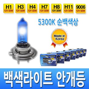 자동차전조등 백색라이트 안개등 올뉴투싼 스포티지R 아반떼AD 뉴K3 올뉴모닝 QM3 뉴스파크 K3 K5 LF쏘나타 캡티바 SM6 싼타페DM 그랜저HG 제네시스BH 뉴쏘렌토R