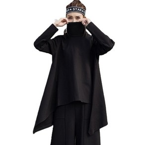 와와맘 WAWAMOM 여성 언발티셔츠 목폴라티 반폴라티 패션티 EAF22