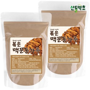 국산 볶은 맥문동가루 300g, 2개