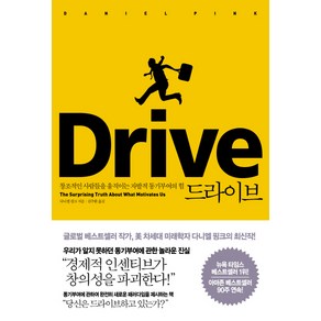 드라이브:창조적인 사람들을 움직이는 자발적 동기부여의 힘, 청림출판, 다니엘 핑크 저/김주환 역