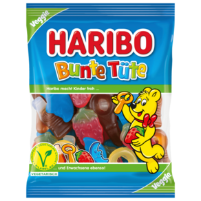 Haribo (해외) 하리보젤리 컬러풀백 베지테리언 175g