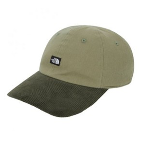 [매장판] 노스페이스 모자 TNF 미니 로고 코듀로이 볼캡 드라이어드 허브 NE3CQ53C, DRIED HERB