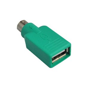 USB(F)-PS2(M) 젠더 [고급포장] MBF-UFPM-G-A, 1개