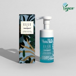 [ELLE x 이너감] 비건 쿨링 포맨 폼워시 100ml 피부활력 쿨링 남성청결제, 1개