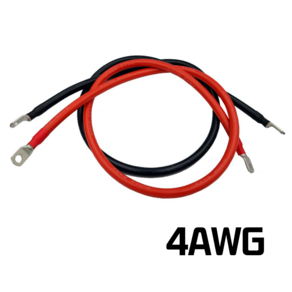 4AWG 인버터 케이블 배터리 연결선 1M, 1개