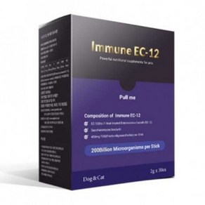 강아지유산균 이뮨이씨EC-12 (immune EC-12), 30회분, 장/유산균, 1개