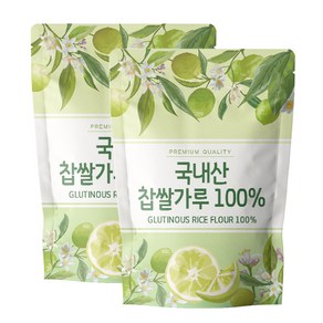 닥터릴리 찹쌀 가루 분말, 2개, 500g