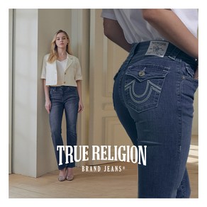 [트루릴리전] TRUE RELIGION 24SS 여성 소브텍 세미플레어핏 쿨 데님 2종