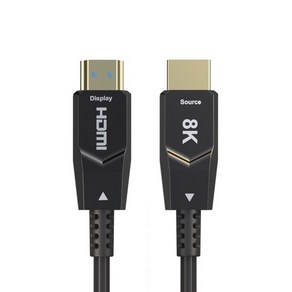 Coms HDMI 2.1 AOC 리피터 광케이블 40M 4K 8K CB189, 1개