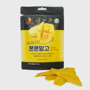 쫀쫀망고 95% 망고함유 캄보디아산 건망고, 1개, 100g