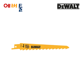 디월트 DW4801 DWAR634 일반 컷쏘날 목재 6인치 4TPI 낱개, 1개