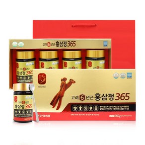 6년근 고려홍삼정 365 4개입 + 쇼핑백, 960g, 2세트