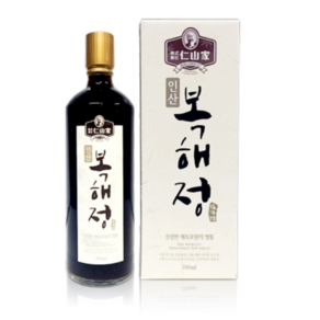 인산가 (주)인산가 정품 복해정 300ml 700ml+9중9포 흑삼분말 함유 금흑 블랙초코크런치(10g 5개 총50g), 700ml, 1박스