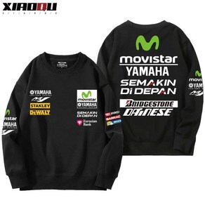 남자 YAMAHA 레이싱 레드불 맨투맨 로고 마킹 티셔츠