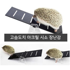 고슴도치 아크릴 시소 장난감