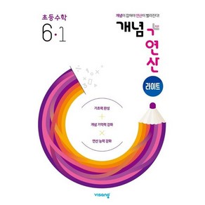 개념+연산 라이트 초등수학 6-1(2023)