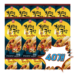 한성기업 찰떡궁합 피자말이, 40개, 100g