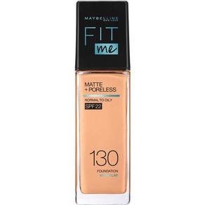 로레알 MAYBELLINE NEW YORK 메이블린 뉴욕 핏미 리퀴드 파운데이션 R 30ml 130 [리퀴드 파운데이션], 단일, 1개