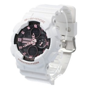 CASIO 카시오 G-SHOCK 지 쇼크 G 쇼크 시계 시계 방수 아나데지 핑크 블랙 화이트 GMA-S140M-7A []