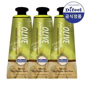 디필 올리브 럭셔리 핸드크림, 42ml, 3개