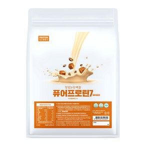 프로틴스토리 포대유청 맛있는 단백질 퓨어프로틴7 3kg 카라멜마끼아또