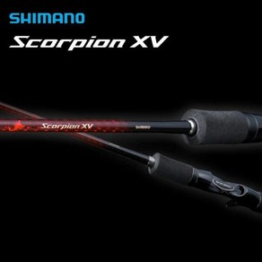 Shimano Scopion XV 낚싯대 릴 담수 바닷물용 휴대용 낚싯대 스피닝 캐스팅 FFFR 1.22M-1.98M 후지 링 2 피스, 없음, 10) 1501FF2 Casting