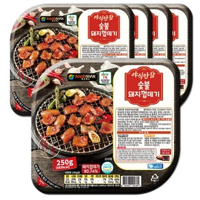 야식만참 숯불돼지껍데기 250g, 5개, 300g