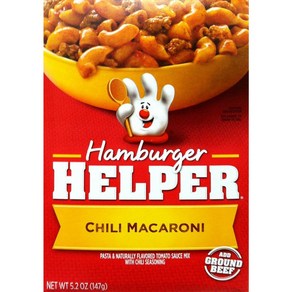 Betty Cocke CHILI MACARONI Hambuge Helpe 5.2oz (2 Pack) Betty Cocke 칠리 마카로니 햄버거 도우미 5.2온스(2팩), 1개