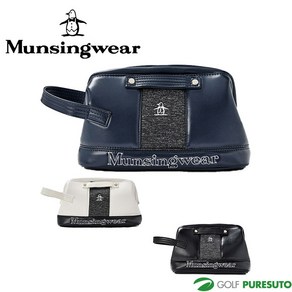 먼싱웨어 MUNSINGWEAR 골프 운동 마그넷 파우치 MQBVJA44 3컬러, 화이트, 1개