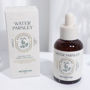 스킨푸드 진정 미나리 앰플 판테토닉 워터 파슬리 앰플 SKINFOOD WATER PARSLEY AMPOULE, 50ml, 1개