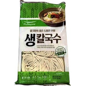 풀무원 도톰한 면발 생칼국수 1kg, 1개