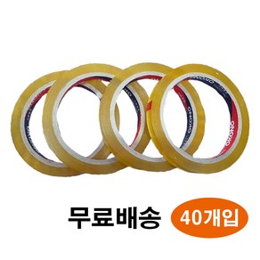 사자야 오공 국내산 문구용 스카치테이프 12mm x 40m 40P