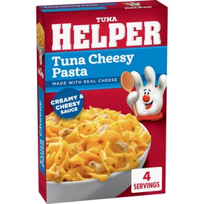 Tuna Helpe Cheesy Pasta 5.3 Ounces 참치 헬퍼 치즈 파스타 5.3온스, 1개, 150g