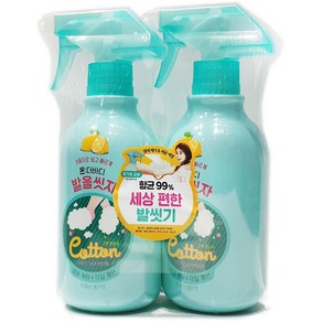 온더바디 발을씻자 코튼풋샴푸 510ml x 2입