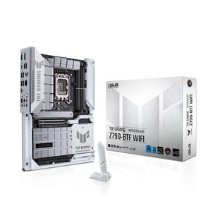 TUF Gaming Z790-BTF WiFi 7 Intel® Z790(LGA 1700) ATX 마더보드 숨겨진 커넥터 설계 PCIe 5.0 4xM.2 슬롯 16+1+1 전, Z790-BTF(Hidden-Connecto)DDR, 1개