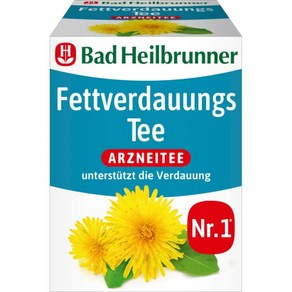 [4008137002238] Bad HeIlbunne 배드 하일브루너 약용차 차(8봉지) 14.4g, 1개