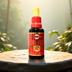 폴리넥타 왁스프리 80 브라질 그린 프로폴리스 원액 리퀴드 액상 스포이드, 30ml, 1개