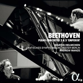 핫트랙스 LUDWIG VAN BEETHOVEN - PIANO CONCERTOS 2 & 5 ”EMPEROR”/ MARTIN HELMCHEN ANDREW MANZE [베토벤: 피아노 협주곡 2 & 5번<황제> - 마르틴 헬름헨 앤드류 맨지]