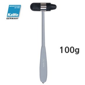 KAWE 신경외과 타진기 가베 의료용해머 100g 그레이, 1개