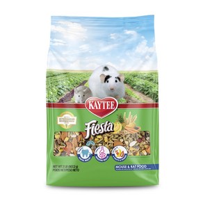 Kaytee Fiesta Mouse and Rat Food 2 lb, 2파운드(1팩), 1개, 1개, 934.40g, 2 Pound (Pack of, 907.18g