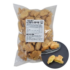 미니 슈크림붕어빵 (20g x 50개입) 1kg, 1개