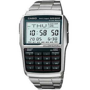 CASIO 정품[CASIO] DBC-32D-1A 카시오 실버 메탈 밴드시계