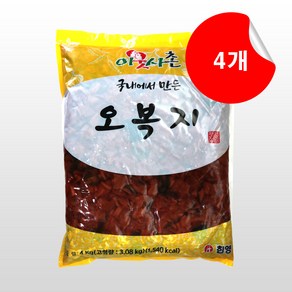 [한영식품] 오복지 4kg x 4개