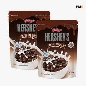 켈로그 허쉬 초코크런치 초코 시리얼, 500g, 1개