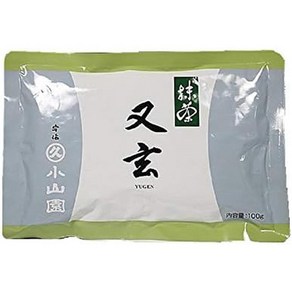 Maukyu Kosanen 일본직구 마루쿠코야마엔 말차/유겐 100g 알루미늄가방포함, 사이즈